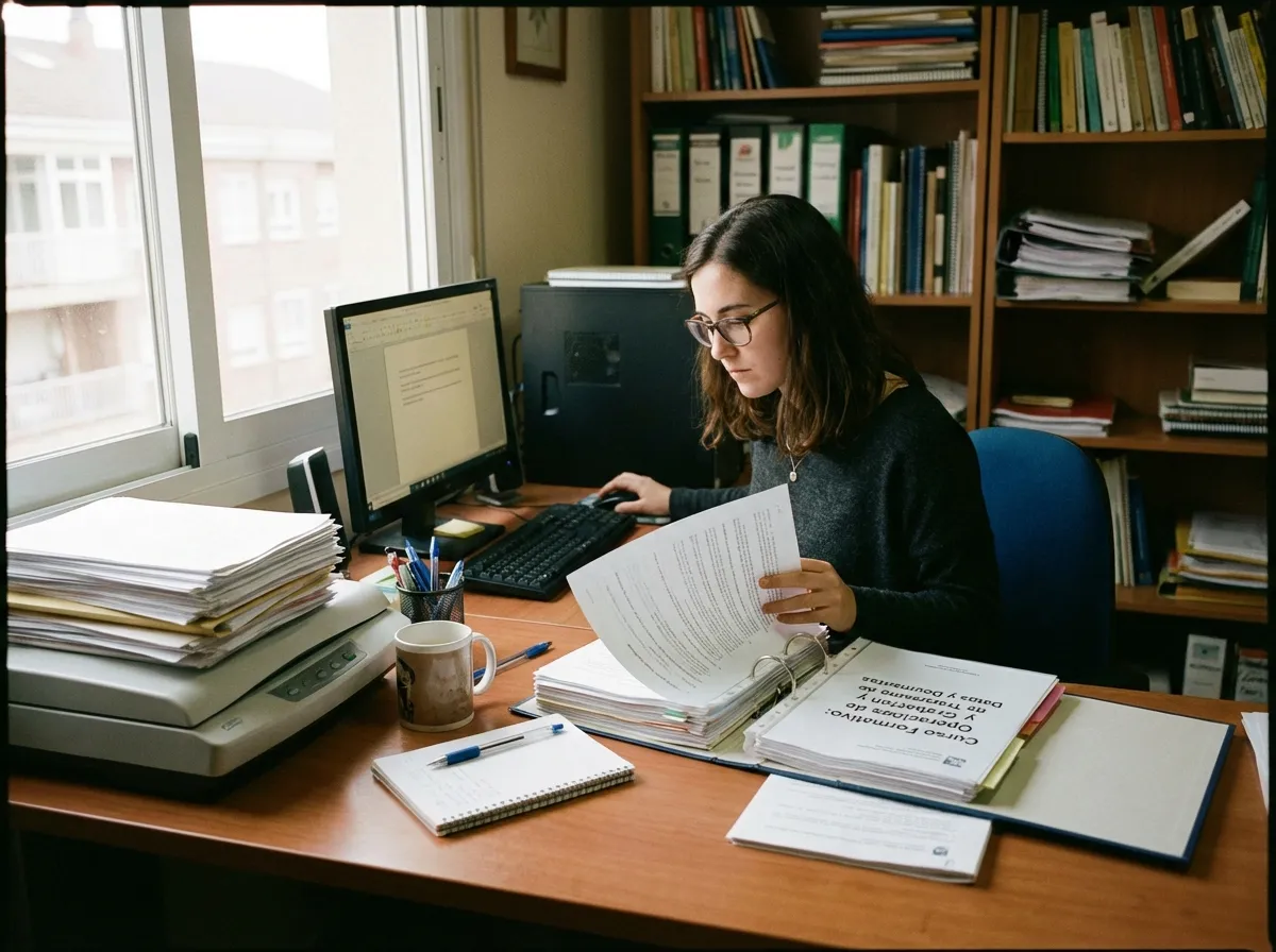 Curso de operaciones de grabación y tratamiento de datos y documentos en Benidorm